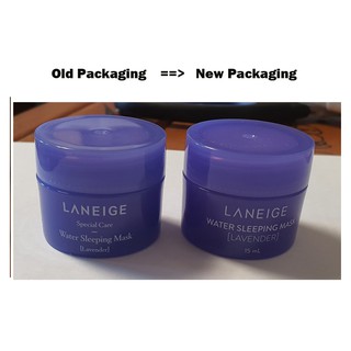 Laneige Water Sleeping Mask Lavender (15ml) sampler size (new packaging)
