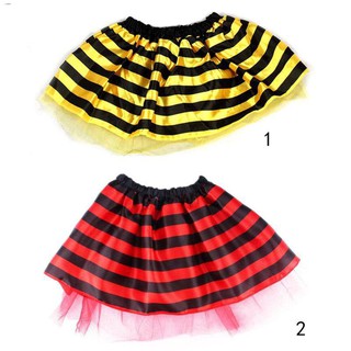 Shorts✐Bee And Ladybug Tutu skirt Set Costume For Kids(Skirt,wing,Headband,wond)