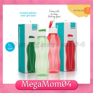 1L Eco Bottle with sipper seal WITH BOX Tupperware tumbler water storage