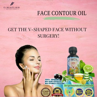 Face Contour Oil Tin's Organic Face Lift Massage Oil Face Massage Face Slimming Face Oil V Shape