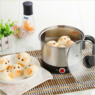 Multi-function stainless steel electric boiler skillet hot pot electric steamer (1)