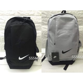 Nike backpack Unisex gray Black schoolbag2