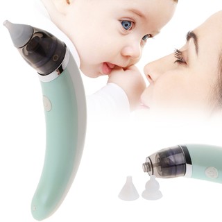 Baby Nasal Aspirator Electric Safe Hygienic Nose Cleaner Oral Snot Sucker cgOE