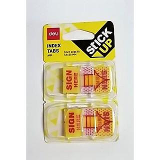 DELI INDEX TABS / STICKY NOTES (SIGN HERE)