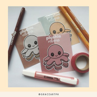 Plushie Reversible Octopus Stickers