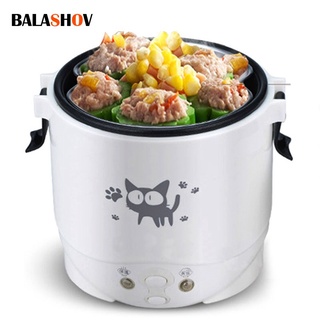 food warmer▩✁☏Multifunction Mini Rice Cooker Portable 1L Water Food Heater Machine Lunch Box Warmer