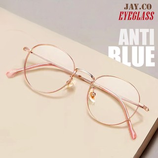 [JAY.CO]Anti Radiation Classical Metal Retro Eyeglass fashion unisex#EG02