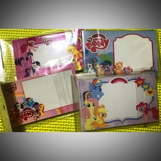 My Little Pony Sticker Name Tag