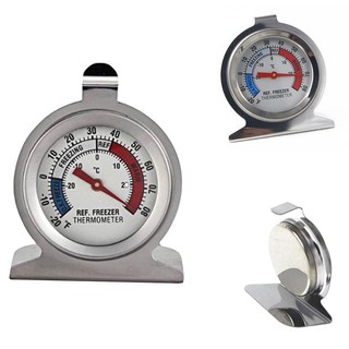Stainless Steel Temp Refrigerator Freezer Dial Type Stainless Thermometer UK (7)