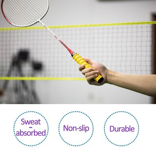 5Pcs of Racket Overgrip Racquet Squash Handle Anti-slip Grip (4)
