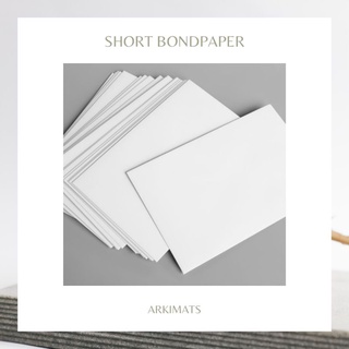 Hardcopy Short Bond Paper 70 gsm 8.5" X 11" sold per pack