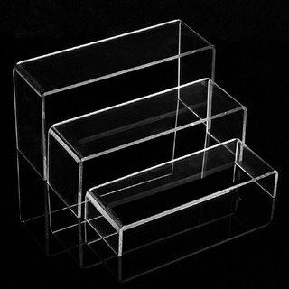 3pcs clear acrylic stand rack display