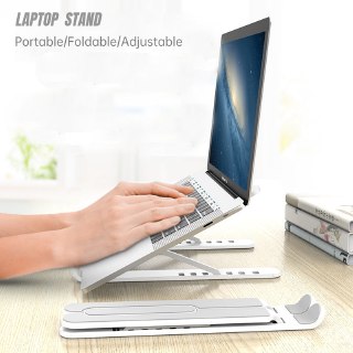 Portable Laptop Stand Foldable Adjustable Laptop Support Base-Aluminum Non-slip Notebook Holder Computer Accessories Computer Stand