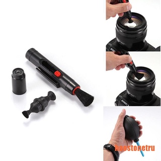 【TRU】3 in 1 Lens Cleaning Cleaner Dust Pen Blower Cloth Kit For DSLR VCR Camera (8)