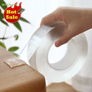 Multifunctional Double-Sided Traceless Washable Adhesive Tape 1/ 3/5M Reusable My living