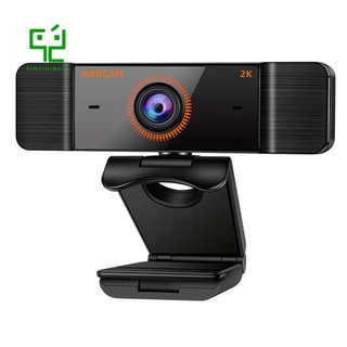insWeb Cam Full Hd 2K Webcam Autofocus Web Camera with Microphone USB Webcam for Pc Computer Laptop