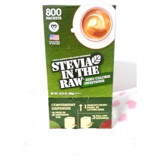 Stevia in the Raw sweetener (20 OR 50 OR 100 packets repacked) 100% vegan,0 calorie, keto approved (1)