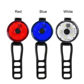 LED bicycle tail light USB rechargeable mountain bike rear flashlight riding safety warning light