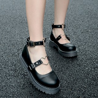 【sweet and cute】Dropship Student Shoes College Girl Lolita Loafers Women Creepers Cosplay Jk Flats