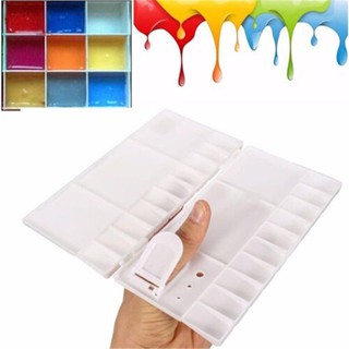 Art Paint Tray Artist Palette Plastic 25 Grids Watercolor (4)
