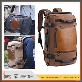 Three in 1 Kaka Bag Stylish Travel Large Capacity Backpack Luggage Shoulder Bag Computer Laptops Bac