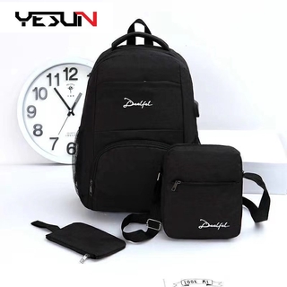 YESUN #23003 wave point three-piece fashion Lightweight Large Capacity Hiking backpack