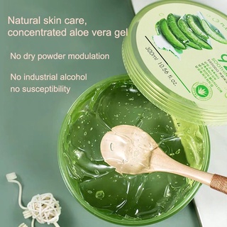 300ml High Quality aloe vera gel Aloe Vera 92% aloe vera soothing gel Moisturizing Brightrning