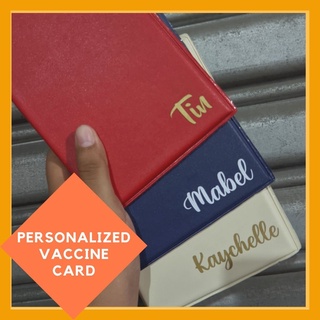 Personalized Vaccine Card Holder
