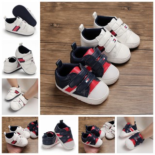 Girl Toddler Boys Walker Shoes Baby Soft Sole Crib Shoes Prewalker Sneakers 0-18M White baptism shoe