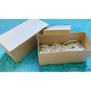 15 x 7 x 7 inches Kraft Box with White Shredded Paper Fillers