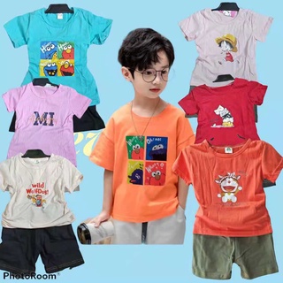 Two-in-one children's clothing random color