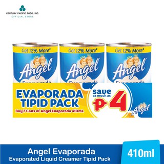 groceries Angel Evaporada Evaporated Liquid Creamer 410ml Tipid Pack