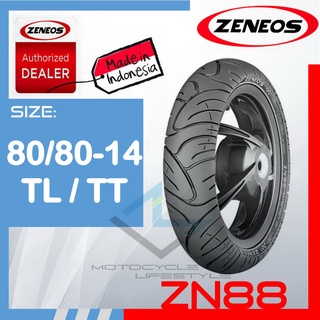 Zeneos ZN88 80/80 R14 Motorcycle Tire Tubeless