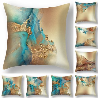 Abstract Blue pillowcase16x16,18x18,20x20,24x24.Sofa lumbar cushion cover.Square throw pillow cover.