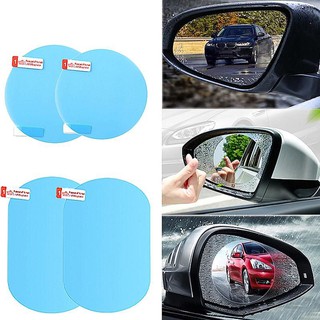waterproof Car Round Wing Rear View Mirror Film Waterproof Anti-Fog Rain Protector Film