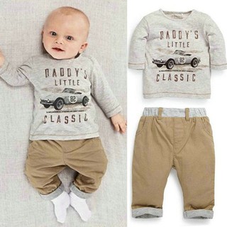Toddler Baby Outfits Top+Pants 2pcs/Set 0-3Y
