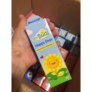 Tiny Buds Happy Days Natural Baby Sunflower Oil (50ml)