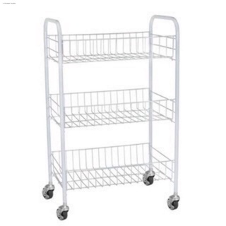 kitchen shelf✙▪❁3-Tier Multi-Purpose Removable Kitchen Cart Storage Rack
