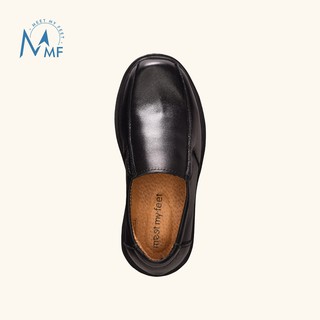 Meet My Feet AX 1855 -Black Shoes/ School Shoes for Boys