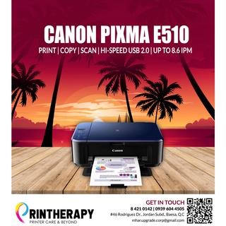 Canon Pixma E510 All-In-One printer