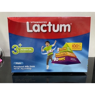 【PHI in stock】 Lactum 3 + Plus Plain Powdered Milk 2kg