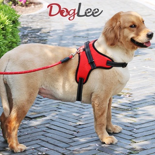 Reflective Dog Harness with Leash Adjustable Collar Leash Dog Leads for Large Dogs (7)