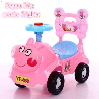 baby☁△✘Children's Twisted Cars Walker-assisted Four-wheeled Toy Cars for kids Swinging Car scooter f