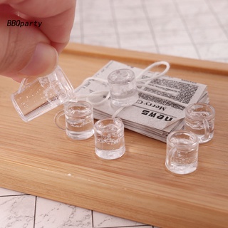 <BBQparty> Exquisite Cold Kettle Furniture Scene Dollhouse Water Cup Toy Fine Workmanship for 1/12 Doll House