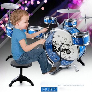 Children Kids Jazz Drum Set Musical Instrument Kids Toy (1)