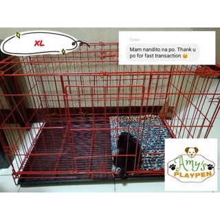 COLLAPSIBLE DOG CAGE XL