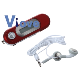8G USB Flash Drive MP3 Player FM Walkman red