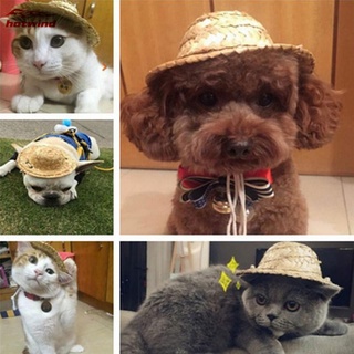 Pet Accessories Dog Cat Straw Hat