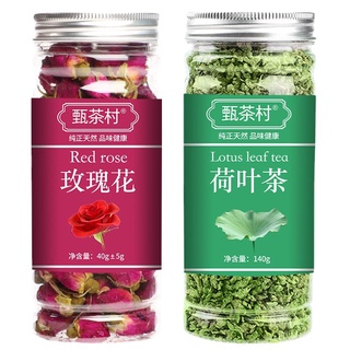 Rose Tea Dried Rose Pingyin Rose Double Petal Red Rose Edible Red Rose Matching Combination (5)