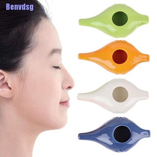 Benvdsg> Neti Pot Cleaning Washing Nose Changer With Ceramic Stuff Nasal Oral Irrigator